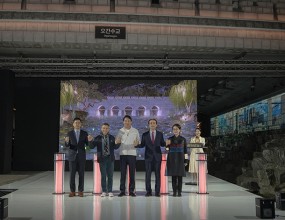 청계천 미디어아트･서치라이트로 빛의 여정 개막 행사